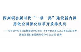 深刻領(lǐng)會(huì )新時(shí)代“一帶一路”建設新內涵 勇做全面深化改革開(kāi)放排頭兵