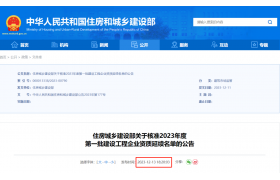 剛剛，住建部：核準2023年度第一批建設工程企業(yè)資質(zhì)延續名單！共1792家建企成功延續